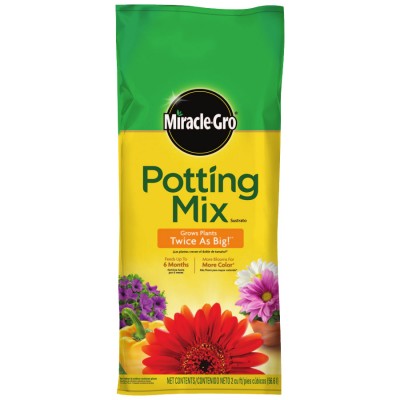 Miracle-Gro Potting Mix, 2 cu ft   551711537